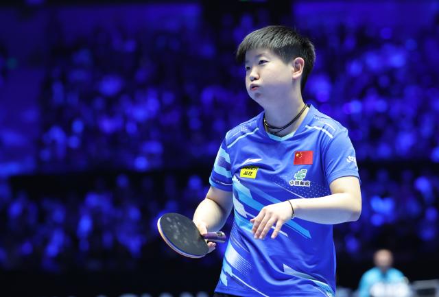 孙颖莎首次亮相亚洲杯 黄友政爆冷击败张本智和